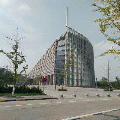 中国 高層多床ASTMの標準は鉄骨構造の建物の図書館のオフィスを組立て式に作った サプライヤー