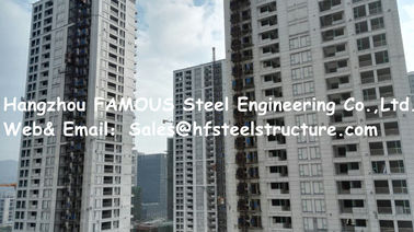 中国 低層Q235/Q345多階の鋼鉄建物は鉄骨構造の建物を組立て式に作りました サプライヤー