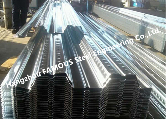 中国 ガルバナイド 1.2mm 厚鋼デッキシステム 複合床デッキ 建設 サプライヤー