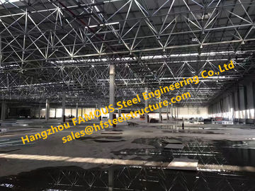 中国 Q235B/Q345B材料、長い寿命が付いている設計金属の鋼鉄建物を予約しました サプライヤー