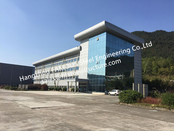 中国 組み立てられる現代鉄骨構造の前設計された造るオフィス ビルの産業工場 サプライヤー