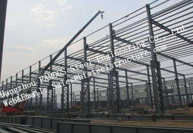 中国 鋼鉄組み立てのプレハブの産業鋼鉄建物はすぐに構造を組み立てました サプライヤー
