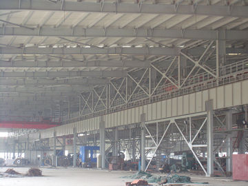 中国 Prebuilt の産業鋼鉄建物の鋼鉄 Plateform の設計および製作 サプライヤー