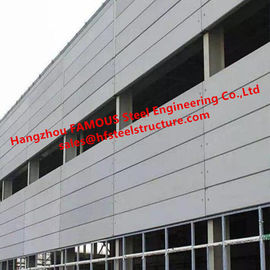 中国 大きいFASECのプレハブ- Iのパネルによる産業工場のプロジェクトによって前設計される建物 サプライヤー