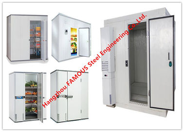 中国 Restuarantの使用のための冷凍装置の食糧貯蔵の冷たい部屋が付いている台所小さい冷蔵室のパネル サプライヤー