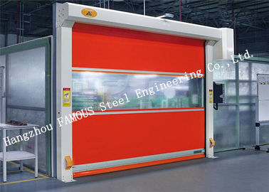 中国 自動高速ポリ塩化ビニールの生地のアルミ合金の電気ローラー シャッター ドア サプライヤー
