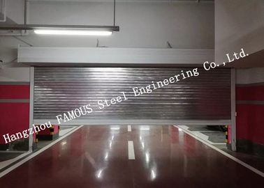 中国 地下のための自動電流を通された産業ガレージのドアの頑丈な鋼鉄ローラー シャッター ドア サプライヤー