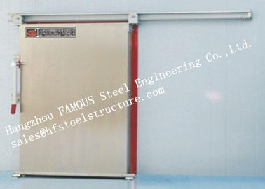 中国 冷蔵室の貯蔵のための自動絶縁された産業重金属の引き戸 サプライヤー