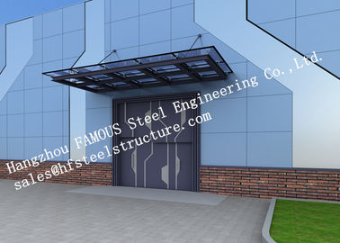 中国 自動ガラス部門別の産業ガレージのドアの鋼鉄建物キットの優秀な天候の抵抗 サプライヤー