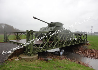 中国 前設計されたモジュラー軍のポンツーンのベイリー橋の重負荷容量 サプライヤー