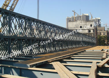 中国 現代様式はモジュラー鋼鉄ベイリー橋によって電流を通された表面処理を組立て式に作りました サプライヤー