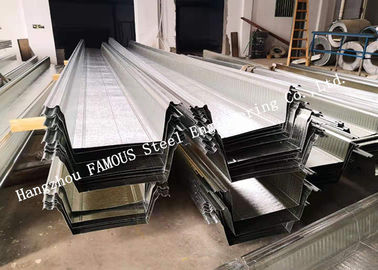 中国 カスタマイズされた電流を通された鋼鉄DeckingシートComflor 210の225の100つの同等の合成の金属の橋床 サプライヤー