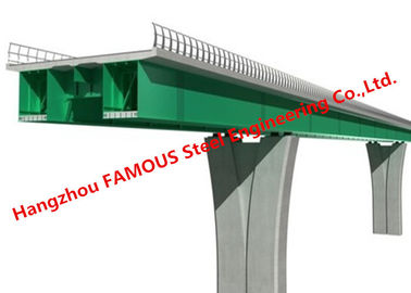 中国 Q460速い取付けが付いている構造モジュラー鋼鉄箱形梁橋 サプライヤー