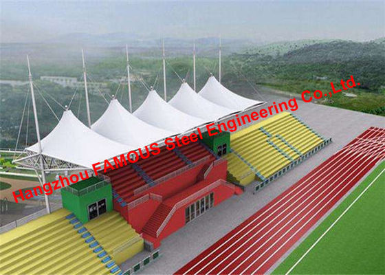 中国 オーストラリアの標準的な証明された膜の構造スポーツの競技場の構造 サプライヤー