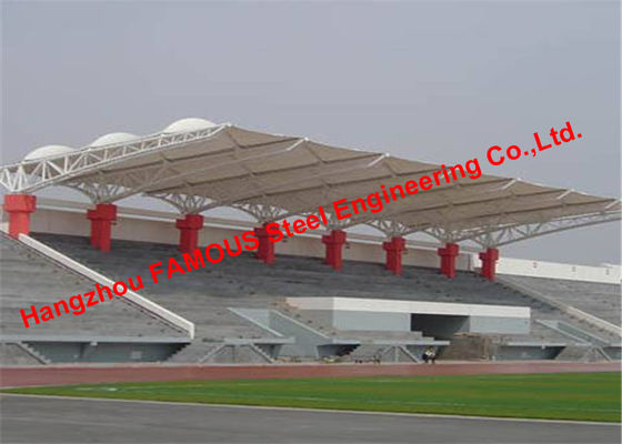 中国 イギリスの英国工業規格の証明された膜の構造スポーツの競技場の構造 サプライヤー