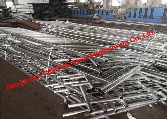 中国 オーストラリアの標準はオセアニアに輸出された鋼鉄の梁および鋼鉄手すりに電流を通した サプライヤー