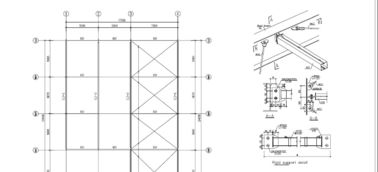 中国 鋼鉄小屋の鋼鉄製品のための耐久の構造技術設計 サプライヤー