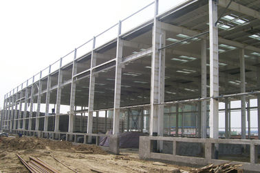 中国 組み立てられた複数のスパンの産業鋼鉄建物、AutoCAD の産業鋼鉄研修会 サプライヤー