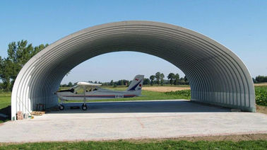 中国 広いスパンの鉄骨構造の航空機の格納庫の建物 サプライヤー