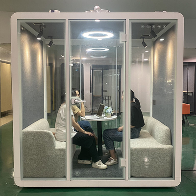 中国 検疫部屋の最小主義の容器の共同働くスペースのための一時的なオフィスのポッド サプライヤー