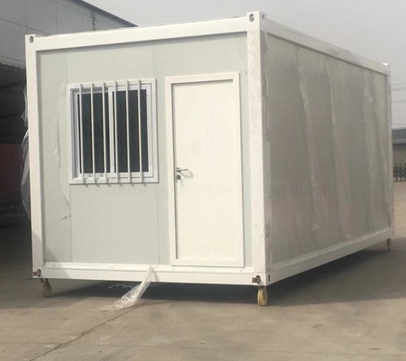 中国 Lowesのフラット パックによっては折り畳み式Prebuiltの容器の家のガレージの貯蔵が家へ帰る サプライヤー