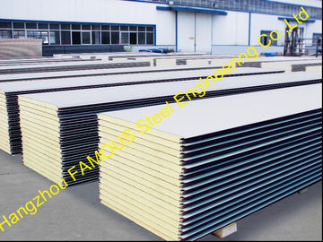 中国 金属の屋根ふきシート/ポリウレタン パネル熱絶縁材を貯蔵して下さい サプライヤー