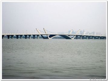 中国 注文の熱いすくい Galvanized プレハブの構造スチールのベイリー橋を前設計しました サプライヤー