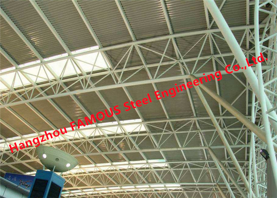中国 ETFE PTFEは競技場の膜の構造スチールの生地の屋根のトラスおおいアメリカ ヨーロッパの標準に塗った サプライヤー