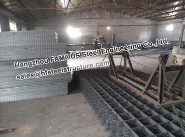 中国 具体的な鋼鉄補強の網の造りの産業小屋の平板 AS/NZS-4671 サプライヤー