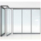 高い透明物が付いている長方形のガラス隔壁の容易な取付け サプライヤー