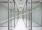 CBDのオフィスまたは展覧会のショールームのための二重ガラス正面のドアを滑らせるアルミニウム フレーム サプライヤー