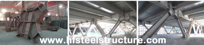 冷間圧延された鋼鉄が付いているプレハブの熱いすくいの電流を通された商業鋼鉄建物 5
