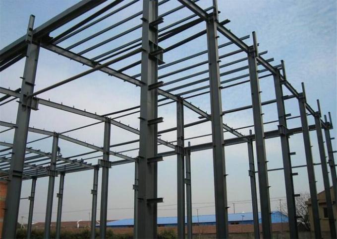 具体的な、概要の建物の前設計された多機能の構造の基礎産業鋼鉄建物 1