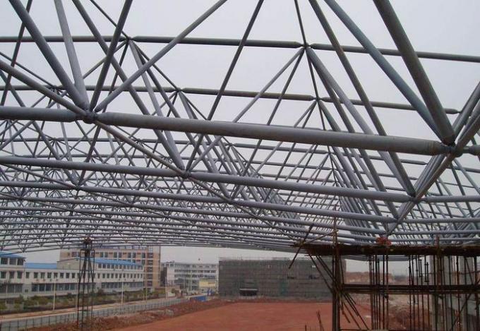 Mordenの設計倉庫のための具体的な構造の産業鋼鉄建物のターンキー プロジェクト 0