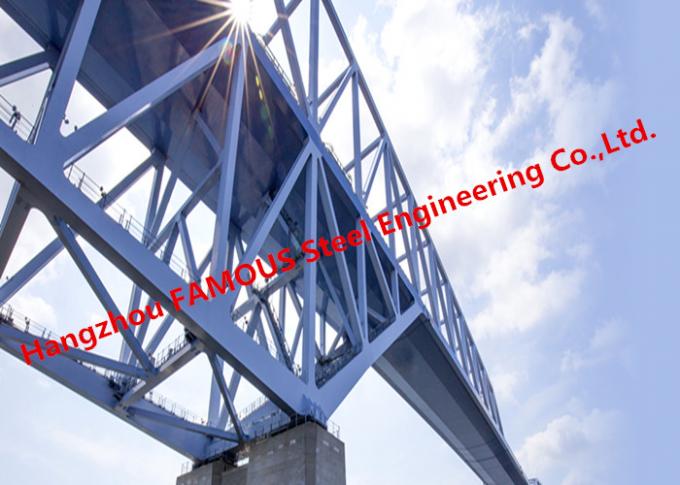 ハイウェーおよび鉄道のプロジェクトのための高力部分的な箱形梁の構造型枠橋 0