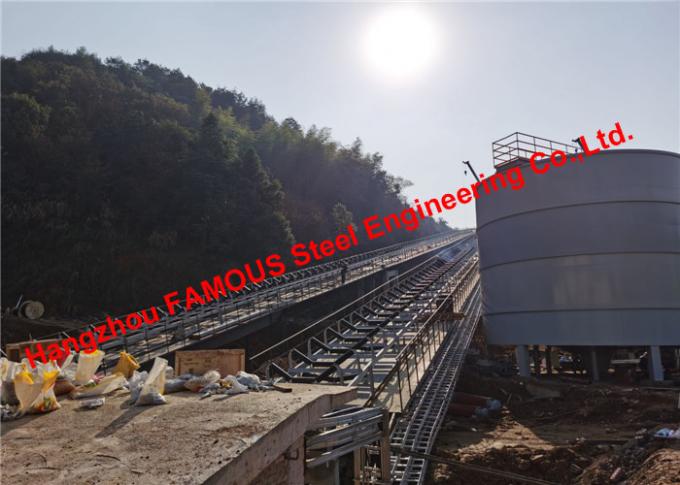 石造り鉱山の製造所の生産ライン重い鋼鉄研修会の産業鉄骨構造の構造 0