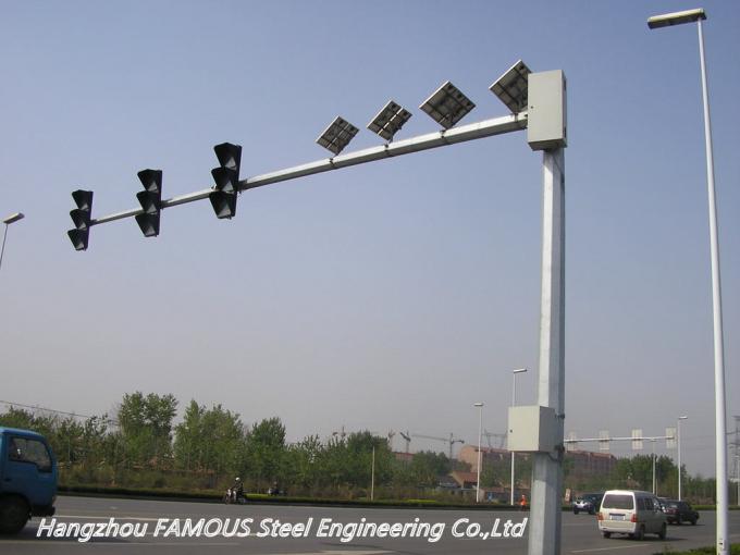 交通モニタリングのモニタリング システムおよびカメラのためのQ345交通標識の構造 3