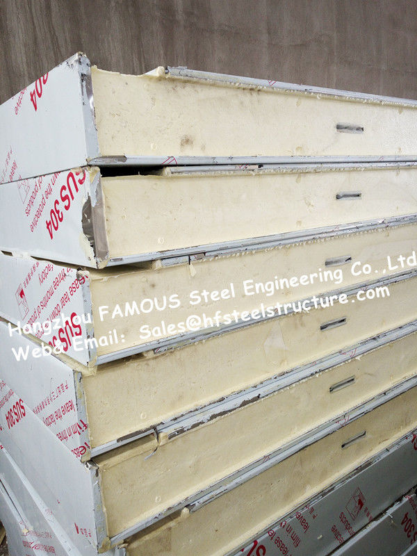 低温貯蔵1150mmの歩行のための古典的な冷蔵室の建築材料サンドイッチPUの冷凍のパネル 1