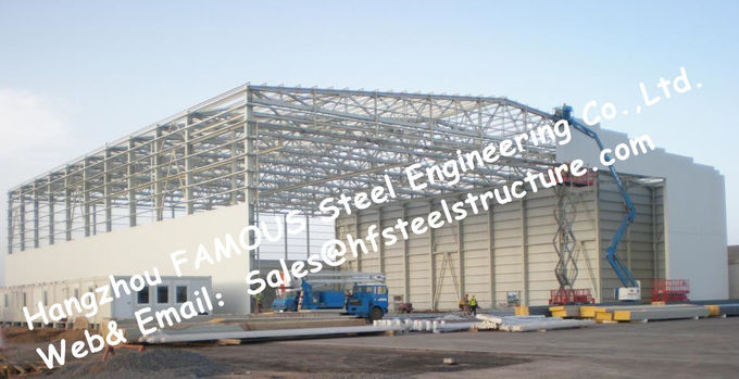 倉庫または商業ショッピング モールのためのPSBのプレハブの産業鋼鉄建物のターンキー プロジェクト 0