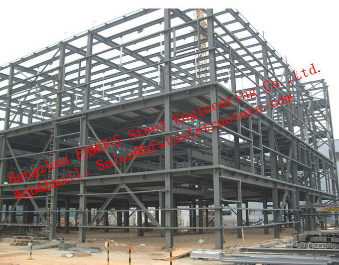 構造骨組によって組み立てられる鋼鉄建物のためのさまざまな標準の産業鋼鉄建物としてNZ 0