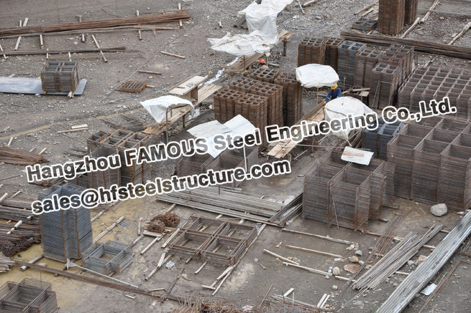 具体的な鋼鉄補強の網の造りの産業小屋の平板 AS/NZS-4671 0