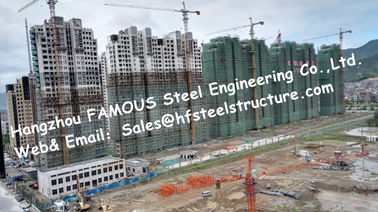 中国 取除かれたH -ビームのための溶接されたプレハブの多階の鋼鉄建物 サプライヤー