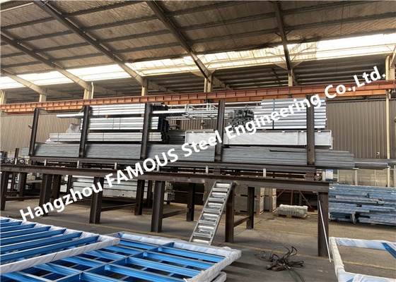 中国 Hセクション鋼鉄構造製作によって電流を通されるQ345B EPS サプライヤー