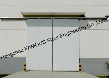 中国 塗られるカスタマイズされたアルミ合金のガラス産業滑走のガレージのドアの粉 サプライヤー