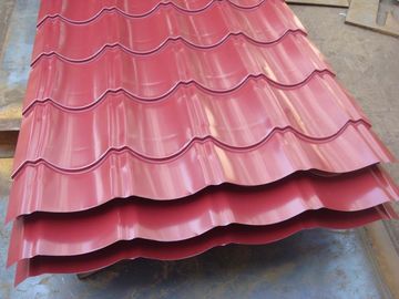 中国 AISI/ASTM/JIS の金属の屋根の鋼板の研修会はタイルの形を艶をかけました サプライヤー