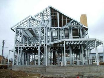 中国 さまざまな標準に基づく軽い鋼鉄別荘の設計および製作 サプライヤー