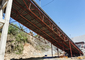 金属の造る鋼鉄歩道橋の塗られたベイリーのパネルは組立て式に作った サプライヤー