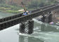 Multispanの単一の車線のプレハブのベイリーの鋼鉄架橋工事アセンブリ サプライヤー