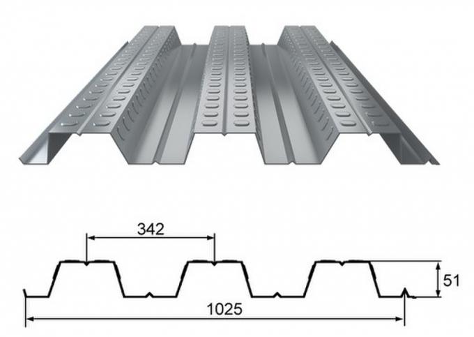鉄骨構造の Decking のための機械を形作るコラムによって波形を付けられるロール 2