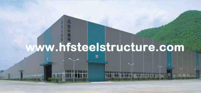 Q235 の鋼鉄研修会の倉庫のための Q345 産業鋼鉄建物 18